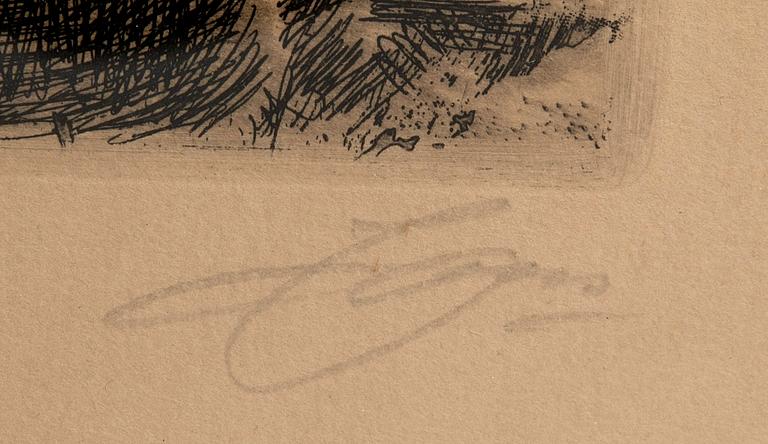 Anders Zorn, Beadle.