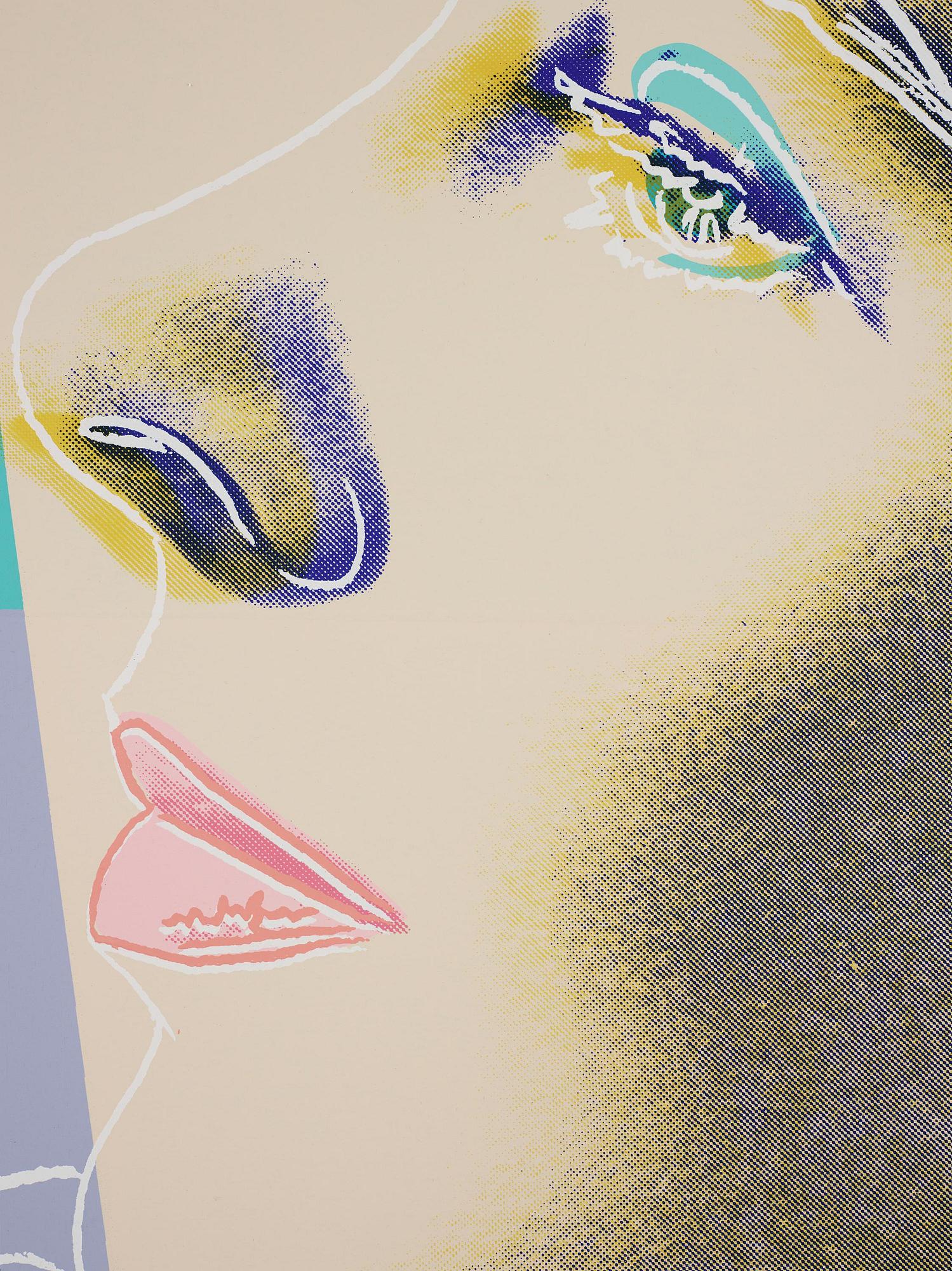 Andy Warhol, "Three portraits of Ingrid Bergman by Andy Warhol".