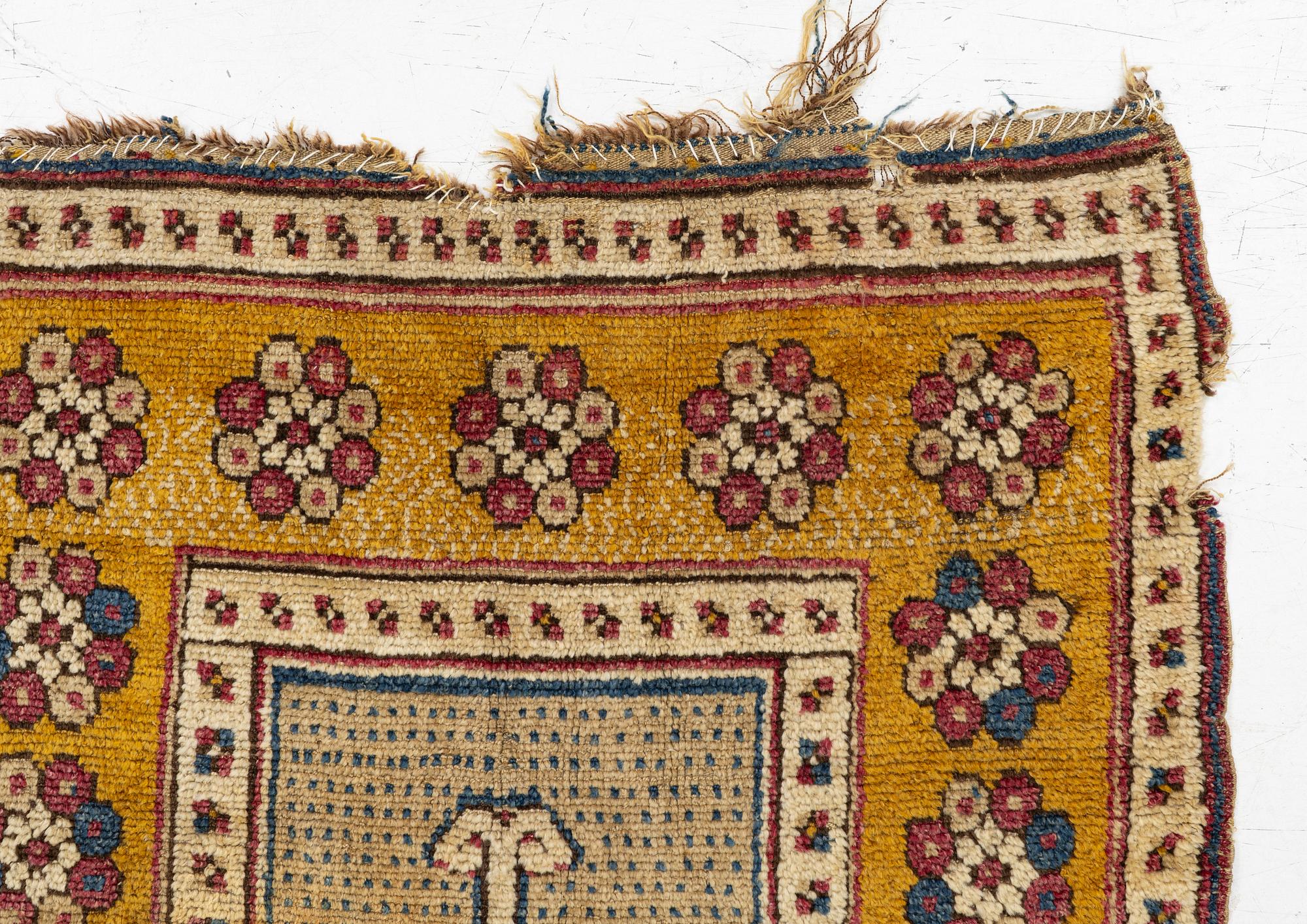 Fragment, antik Monastir,  Osmanska riket, ca 170 x 104 cm.