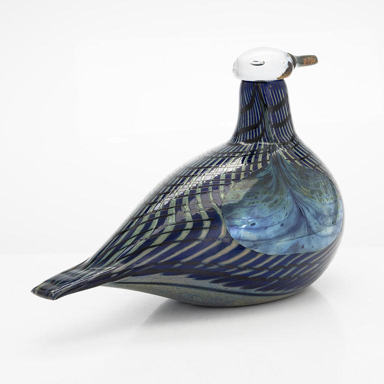 Oiva Toikka, glassfågel, signerad Oiva Toikka Nuutajärvi Notsjö 557/1000.