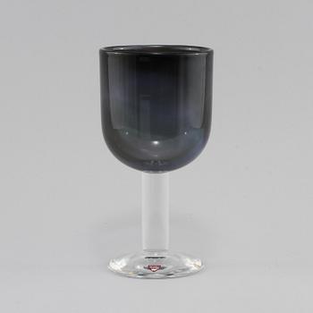 POKAL, glas, Olle Alberius, Orrefors, signerad, 1900-talets andra hälft.
