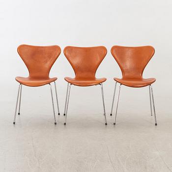 ARNE JACOBSEN, 6 st, "Sjuan", Fritz Hansen.