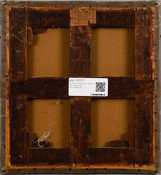 OKÄND KONSTNÄR, olja på duk, dubblerad, 1700-/1800-tal.