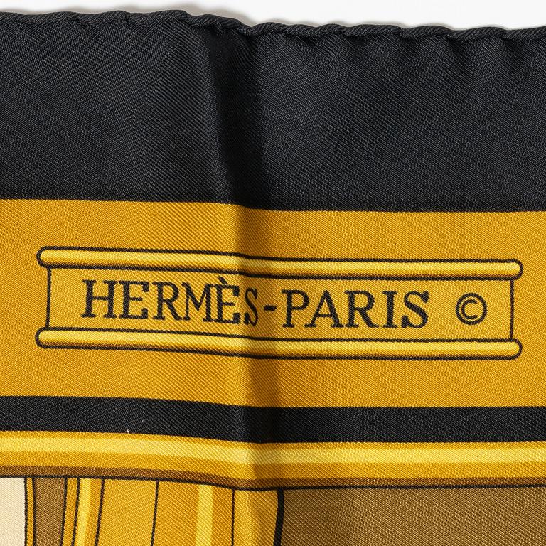 Hermès, scarf, "Rythmes".