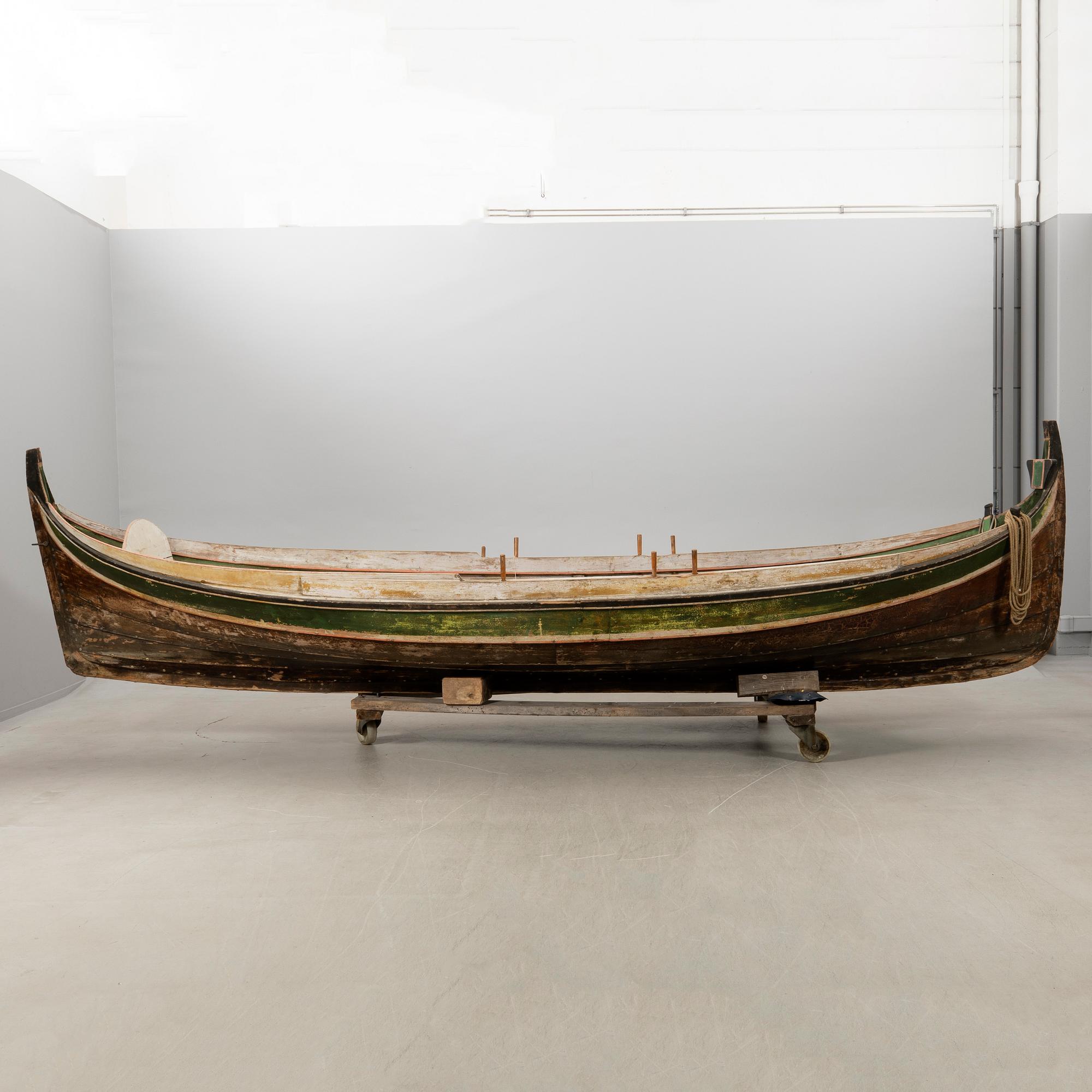 Nordlandsbåt, kjeks / færing / tororing, Norge, sannolikt 1900-talets första hälft.