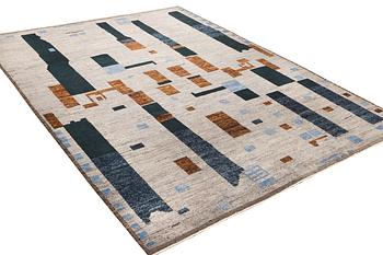 A Morocco carpet, c. 372 x 281 cm.