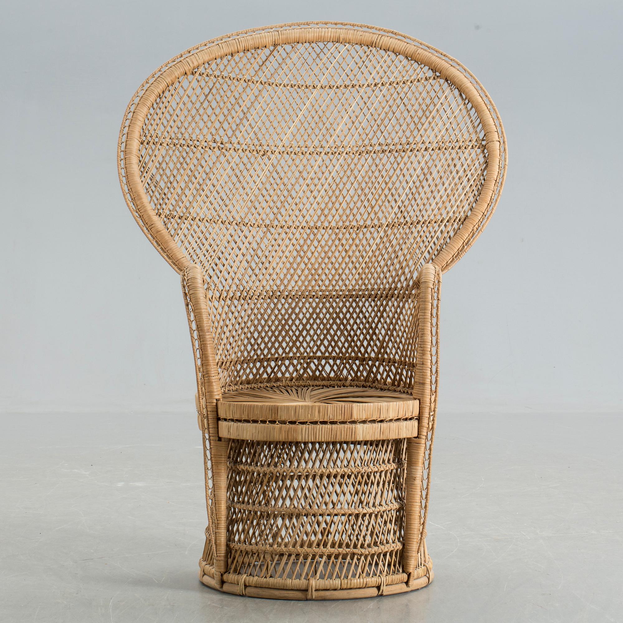 KORGFÅTÖLJ, 1900-tal.