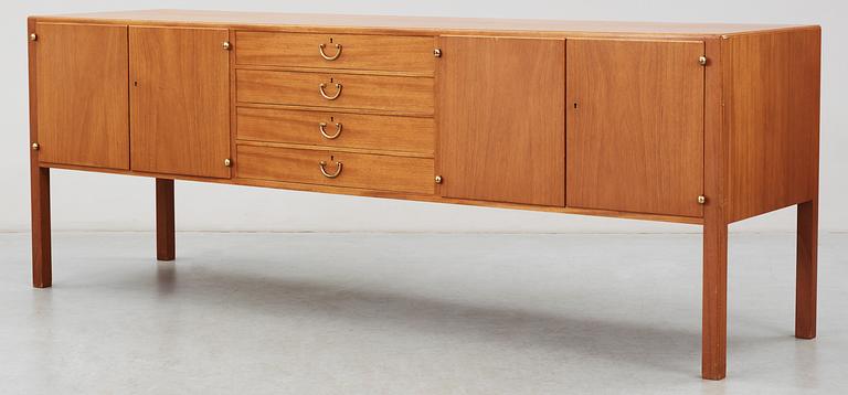 A Josef Frank mahogany sideboard by Svenskt Tenn, model 1015.