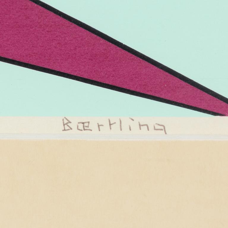 Olle Bærtling, "Ukie". From the suite: "The Angles of Open Form Infinite Space from Cinètisme to Open Form 1949 - 1968".