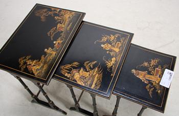 SATSBORD, orientalisk stil, 1900-tal.