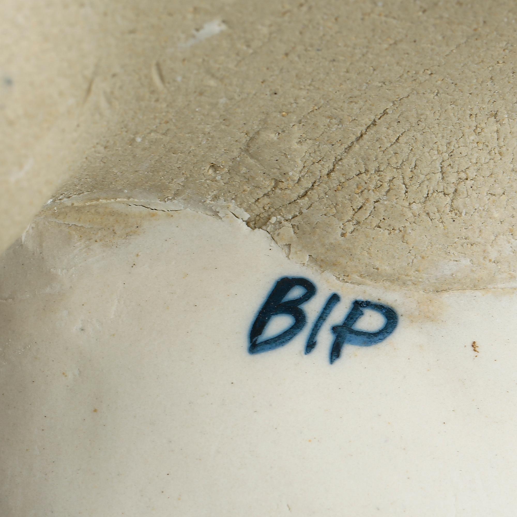 BRITT-INGRID "BIP" PERSSON, skulptur, stengods, signerad BIP.