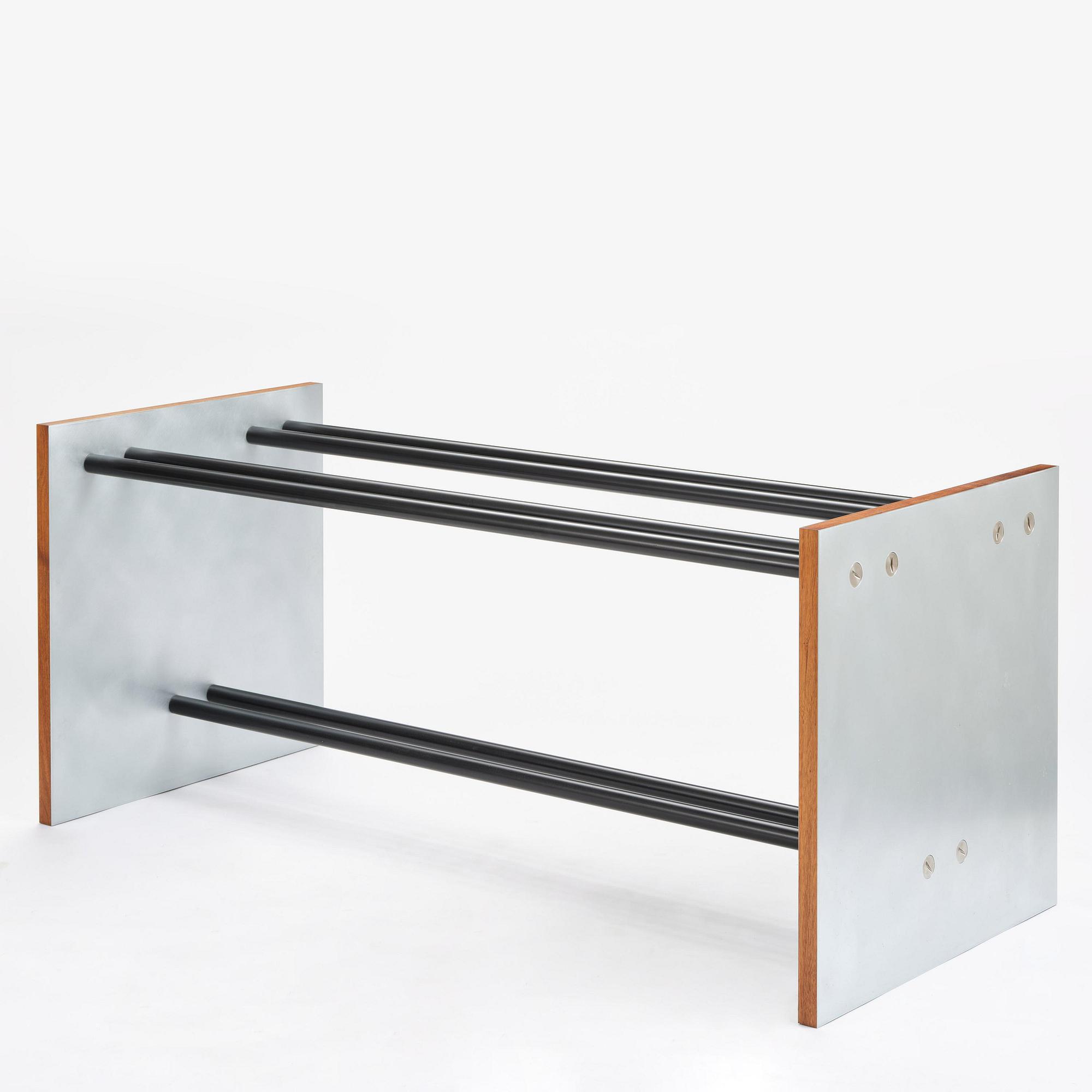 Per Söderberg, bord, "PS Bespoke Rectangular Glass Table", No Early Birds, Stockholm, 2020.