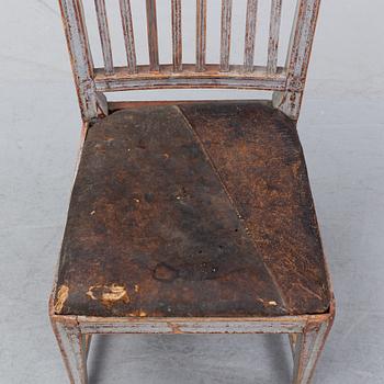 A Swedish chair, early 19th century.