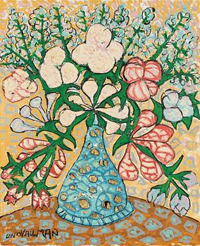 Uno Vallman, Flower Still Life.