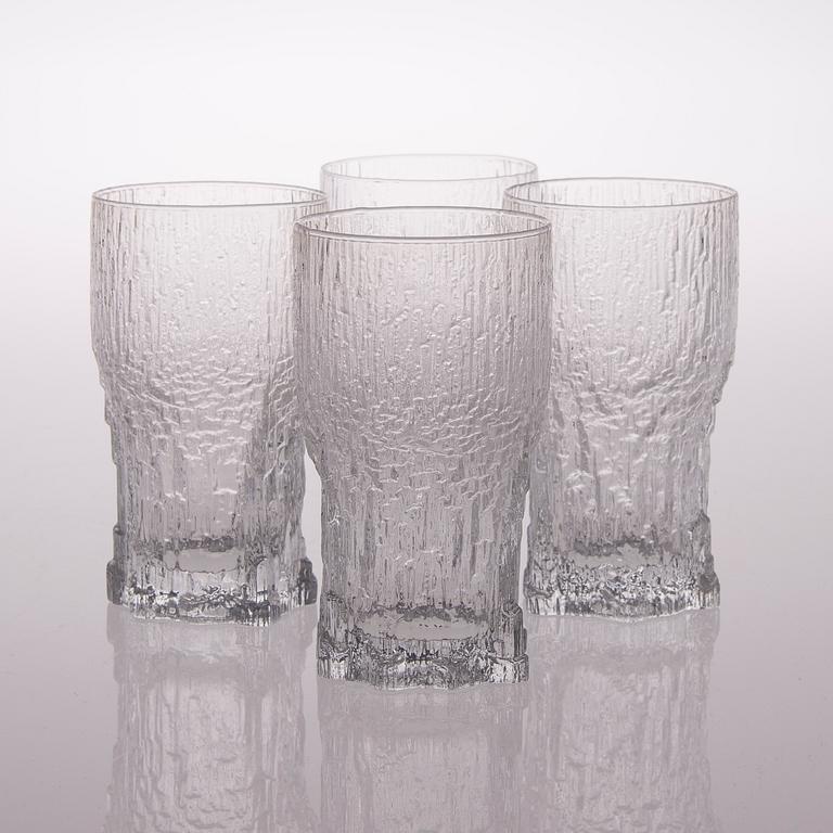 A Set of 20 Aslak Glasses by Iittala 1970-88.