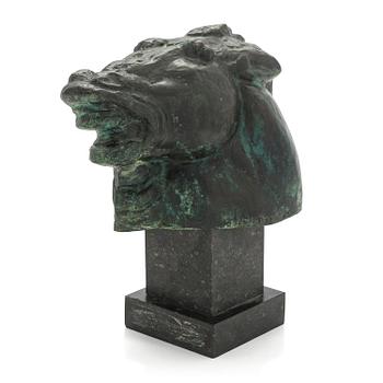 Carl Milles, Hevosen pää.