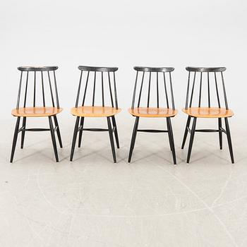 Ilmari Tapiovaara, chairs, 5 pcs "Fanett", Edsbyverken, 1960s.