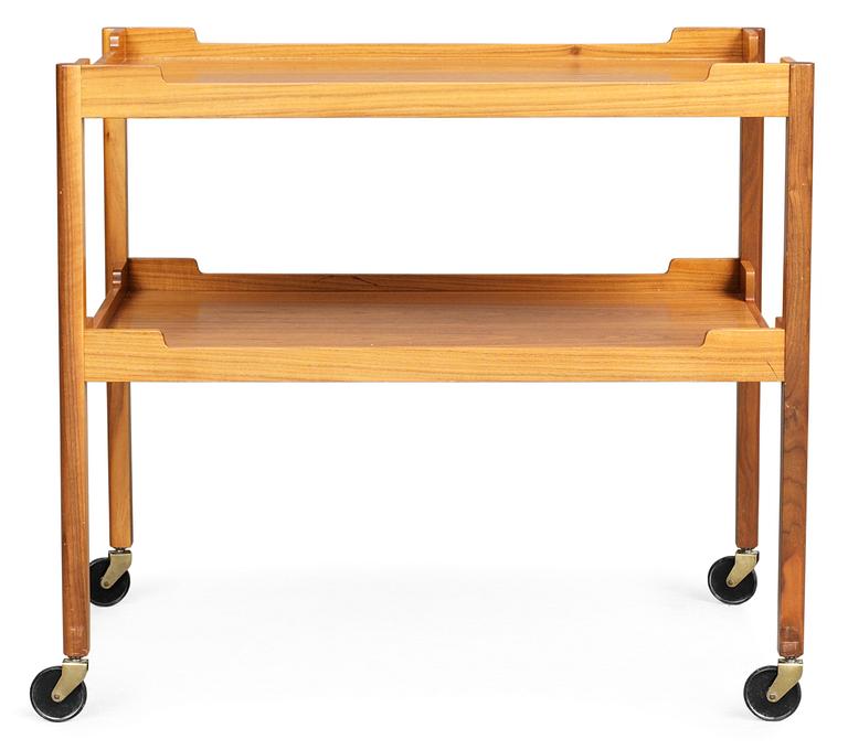 A Josef Frank mahogany tea trolley, Firma Svensk Tenn.