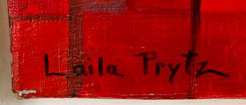 LAILA PRYTZ , olja på duk, signerad.