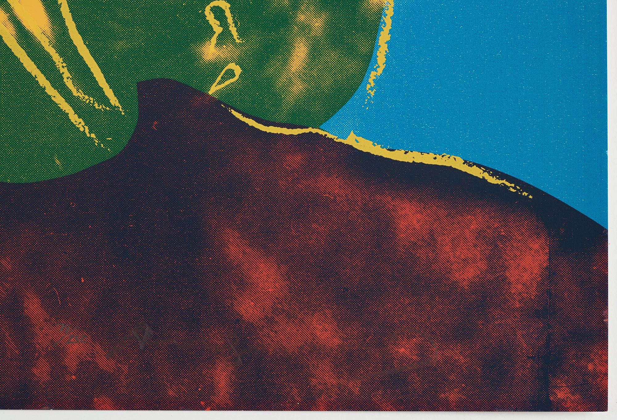 Andy Warhol, "Three portraits of Ingrid Bergman by Andy Warhol".
