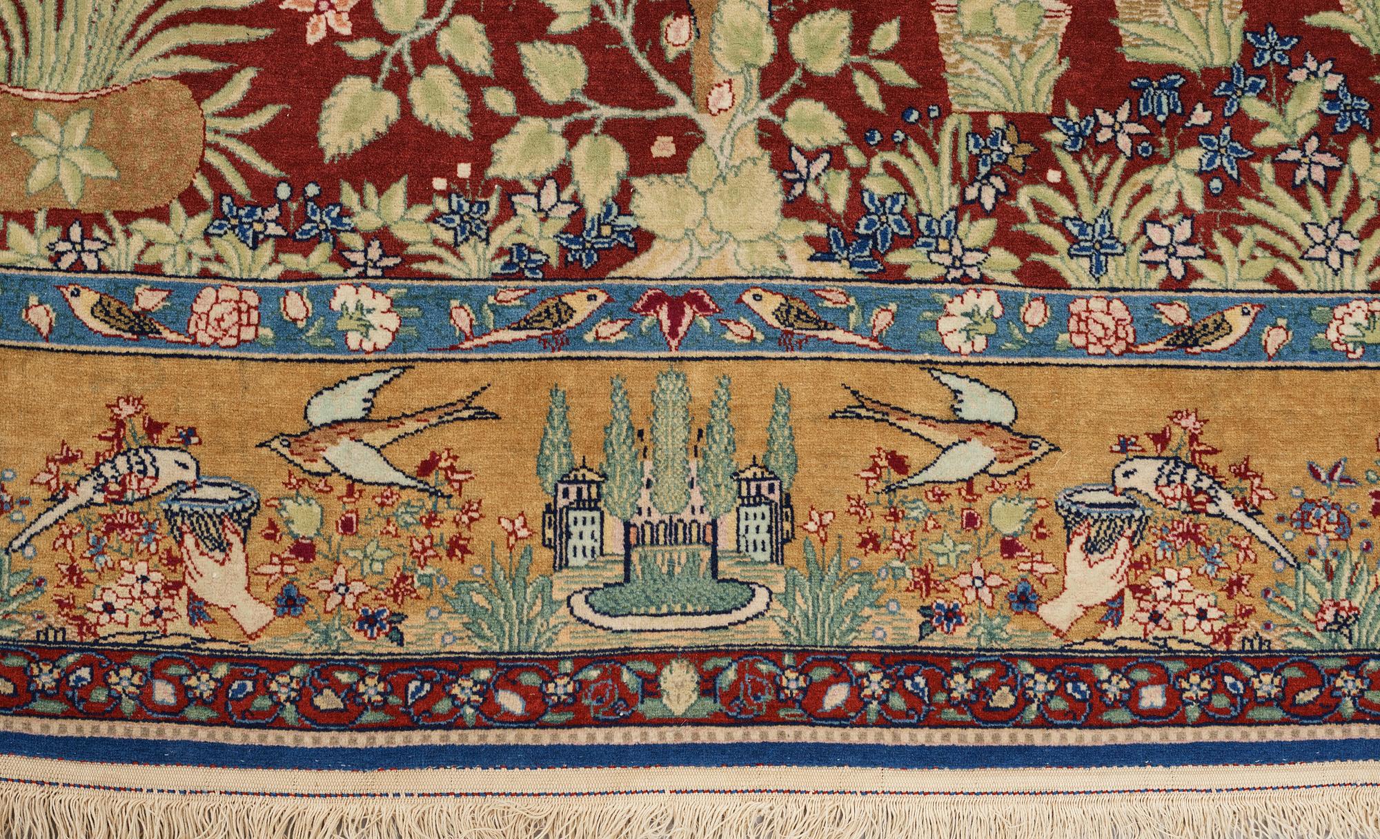 Matta, semiantik orientalisk, ca 225 x 143 cm.