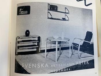 Alvar Aalto, a birch shelf, Svenska Artek, Hedemora Sweden 1945-56, model 111.