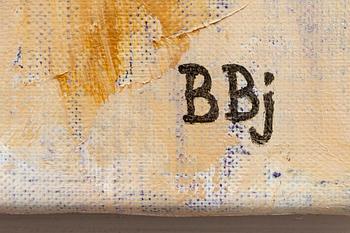 Bente Bjerregaard, oil on canvas signed and dated 2007.