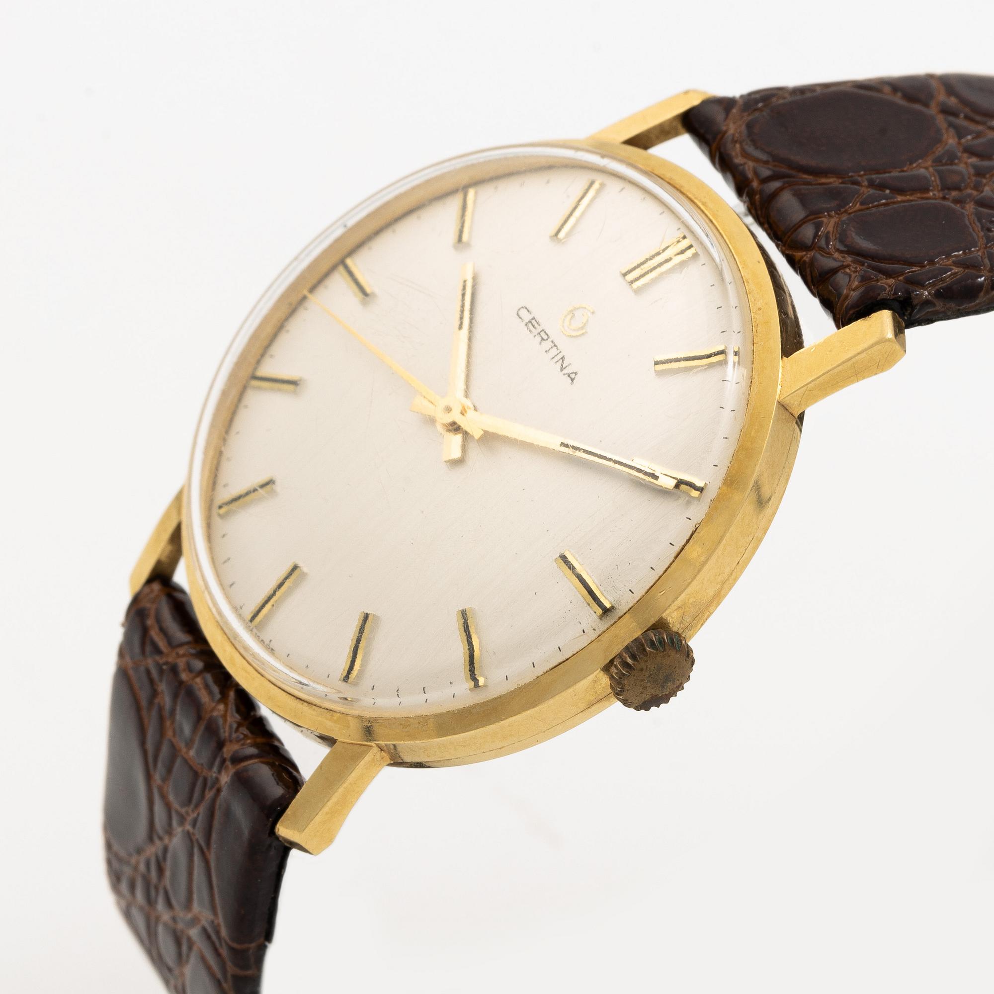 Certina, wristwatch, 34 mm.