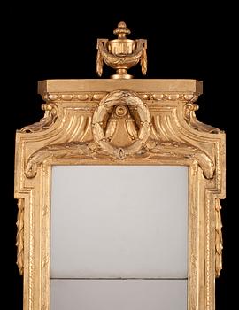 A Gustavian mirror by N. Sundström.