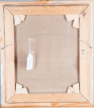 JOHAN WILHELM MATTILA, olja på duk, signerad.