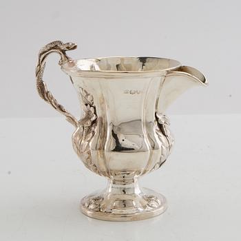 Benjamin Reece Dexter cream jug London 19th century.