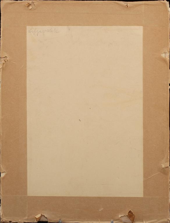 ANDERS ZORN, etsning, "C. F. Liljevalch", signerad.