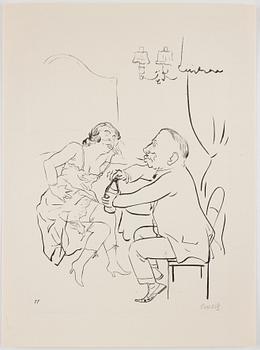 George Grosz, "Ecce Homo".