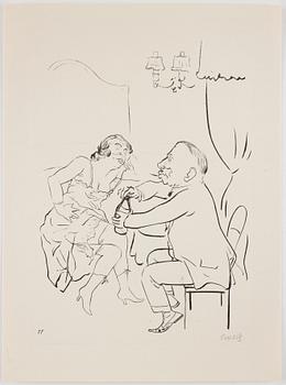 George Grosz, "Ecce Homo".