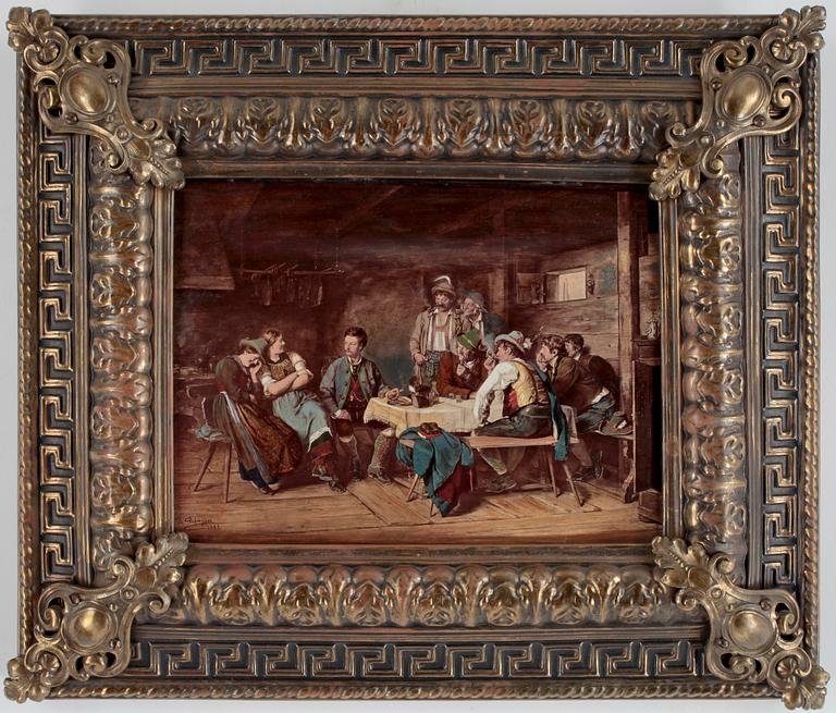 RAMAR, 2 st, gulmetall, nyrenässans, 1800-talets slut.