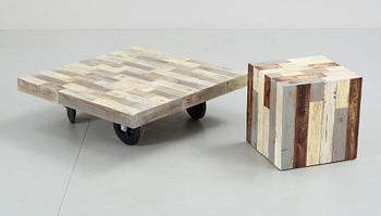SOFFBORD samt PALL/BORD, 2000-tal.