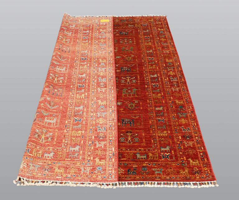 A rug, oriental, ca 239 x 168 cm.