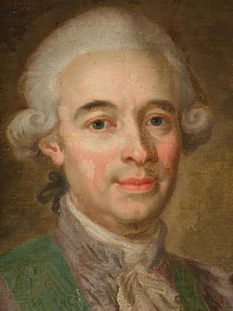 Lorens Pasch d y, Portrait of a man in Swedish costume.