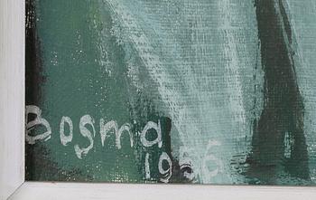 WIM BOSMA, olja på duk, signerad och daterad 1956.