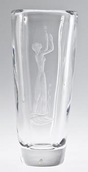 VAS, glas, Sven Palmqvist, Orrefors.