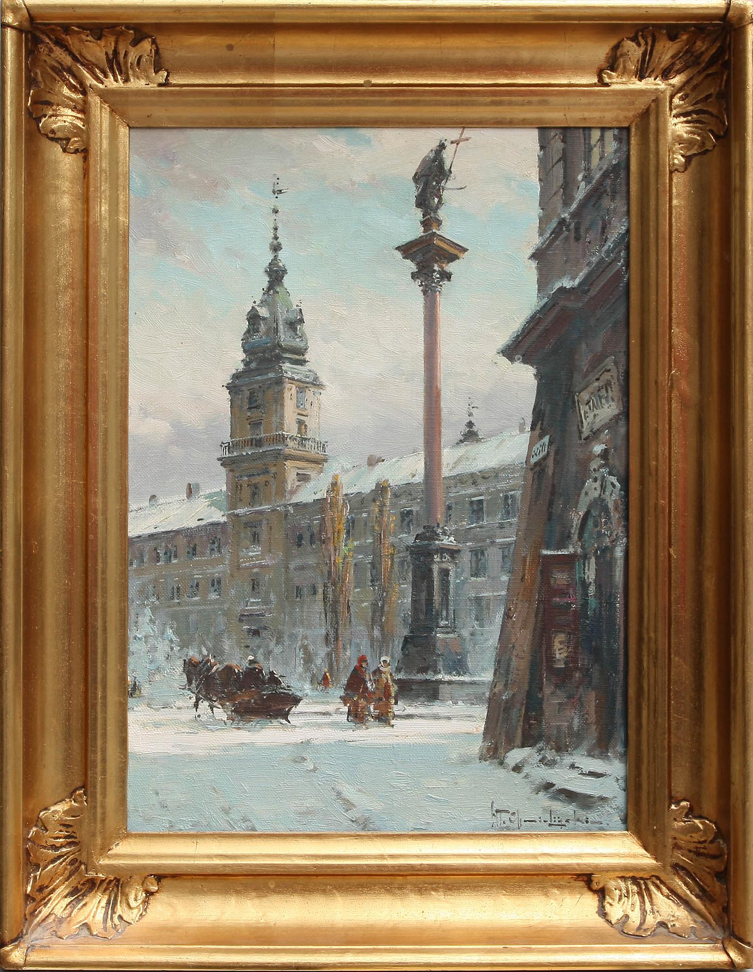 WLADYSLAW CHMIELINSKI, olja på duk, sign.