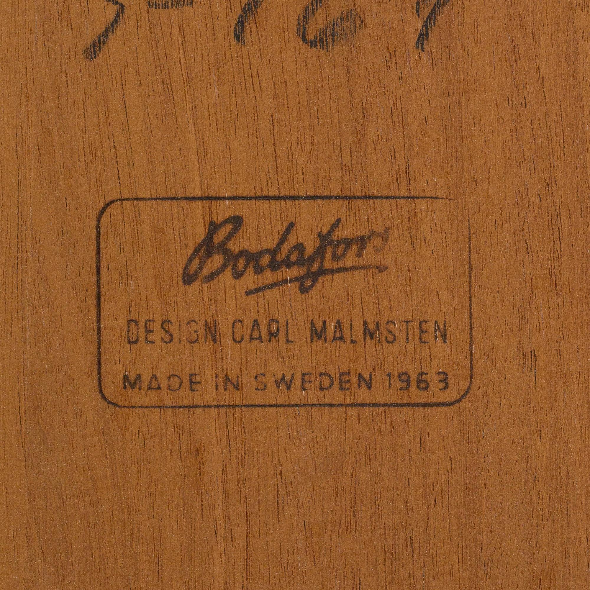 CARL MALMSTEN, sängbord "Birgitta", Bodafors, 1963.