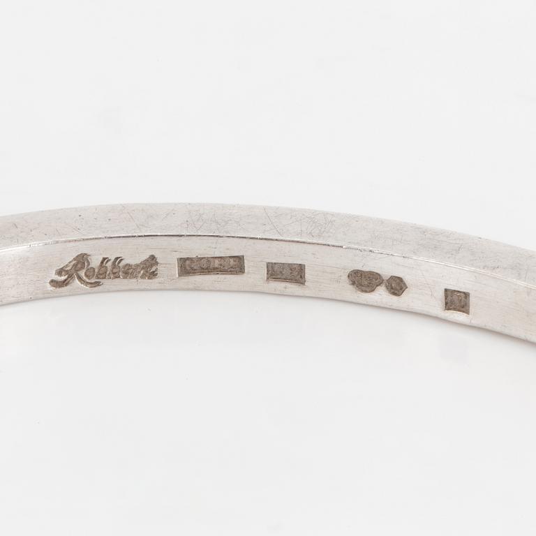 INGER ROBBERT, a silver bracelet from Trosa, 1966.