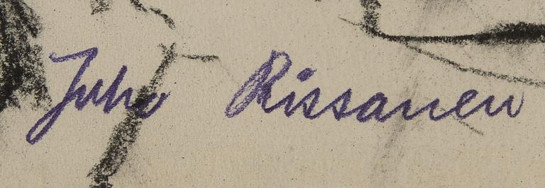 JUHO RISSANEN, liitu, signeerattu.