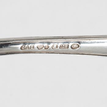 Cutlery set, 93 pieces, silver, “Vasa”, including GAB, Stockholm, 1938.