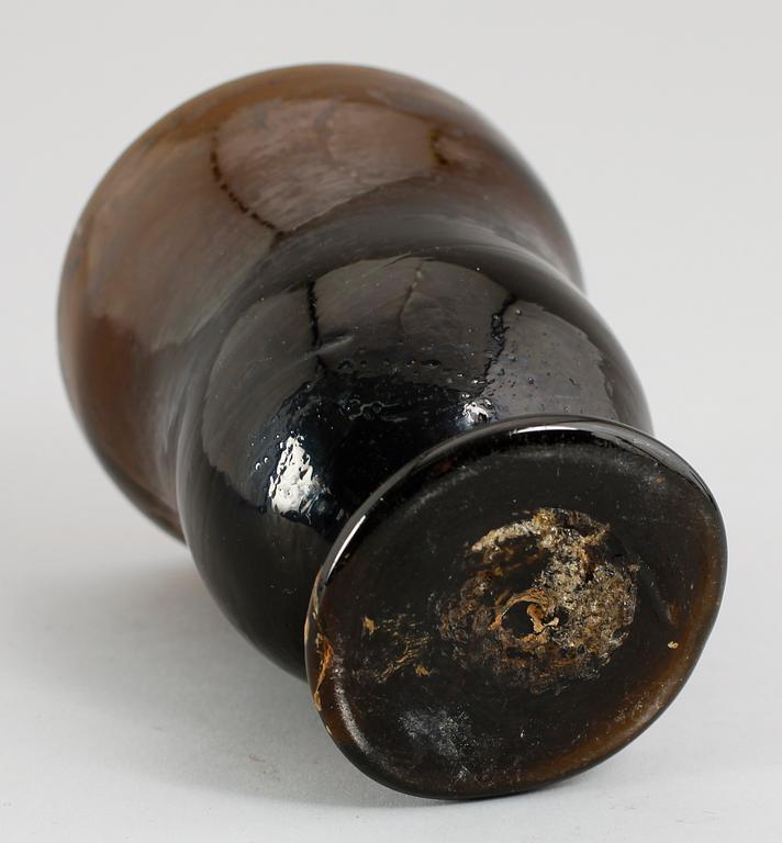 MORTEL, brunt glas, 1800-tal.