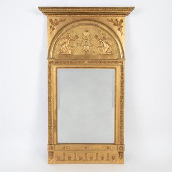 Spegel, sengustaviansk stil, 1800-talets andra hälft.