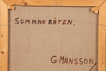 Gösta Månsson, "Sommarbåten".