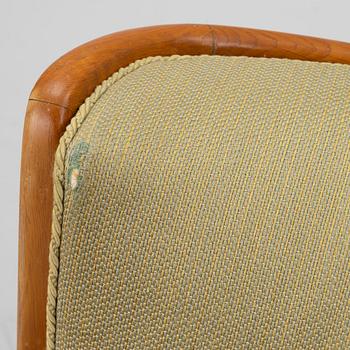 Otto Schulz, a pair of armchairs, Boet, Gothenburg, 1930's/40's.