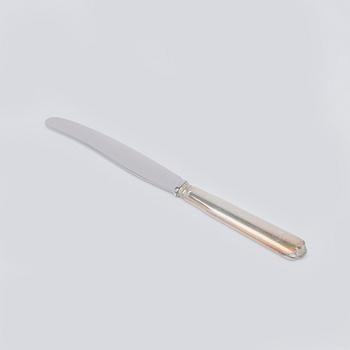 W.A. Bolin, bestickuppsättning, 89 delar, silver, Stockholm 1938, gammal Fransk.